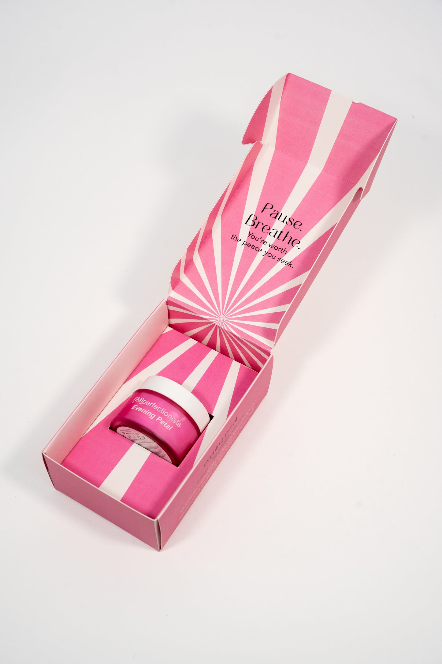 Evening Petal Candle Melts into Hand Cream