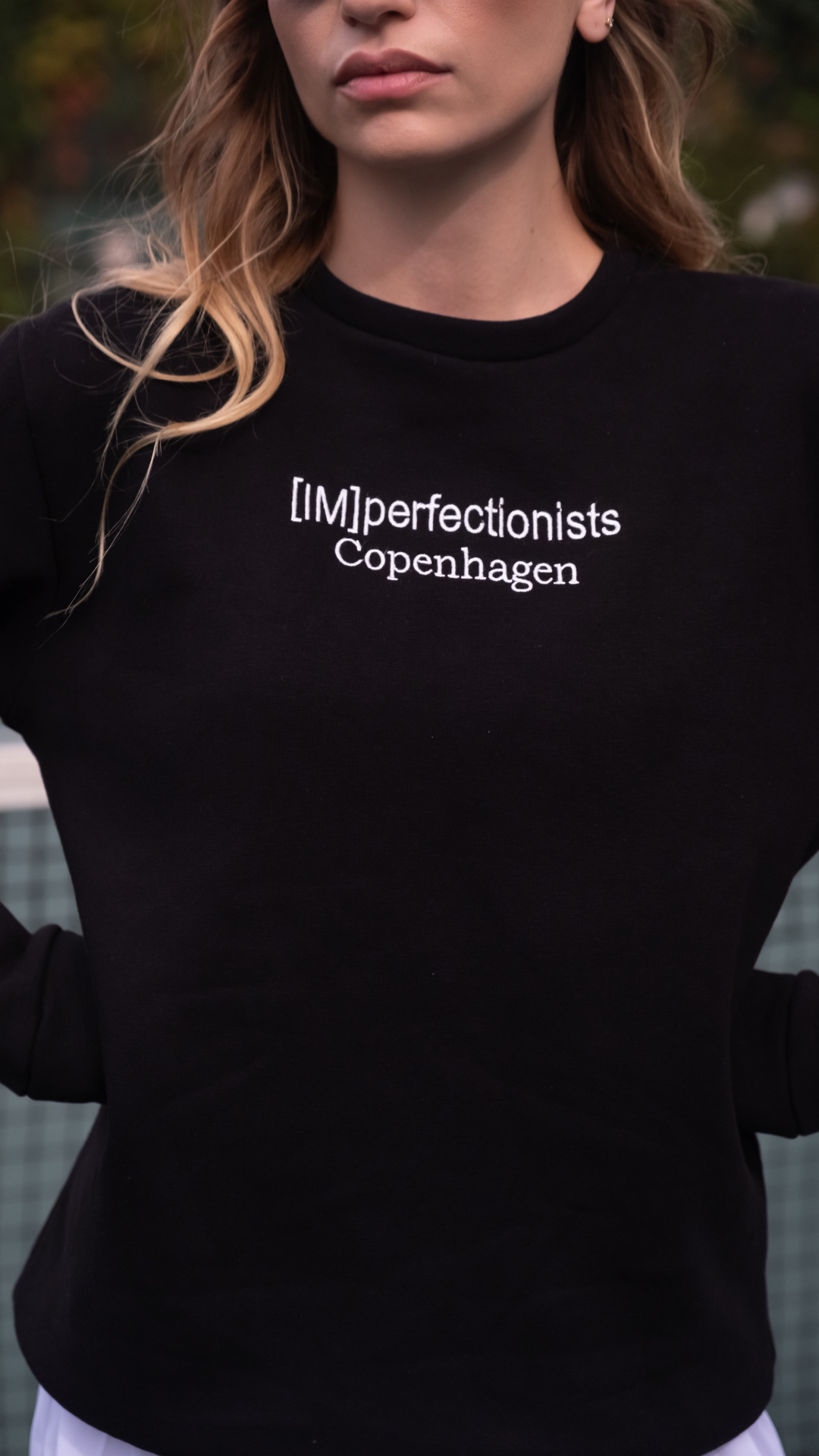 Siyah Kaplanlı Sweatshirt