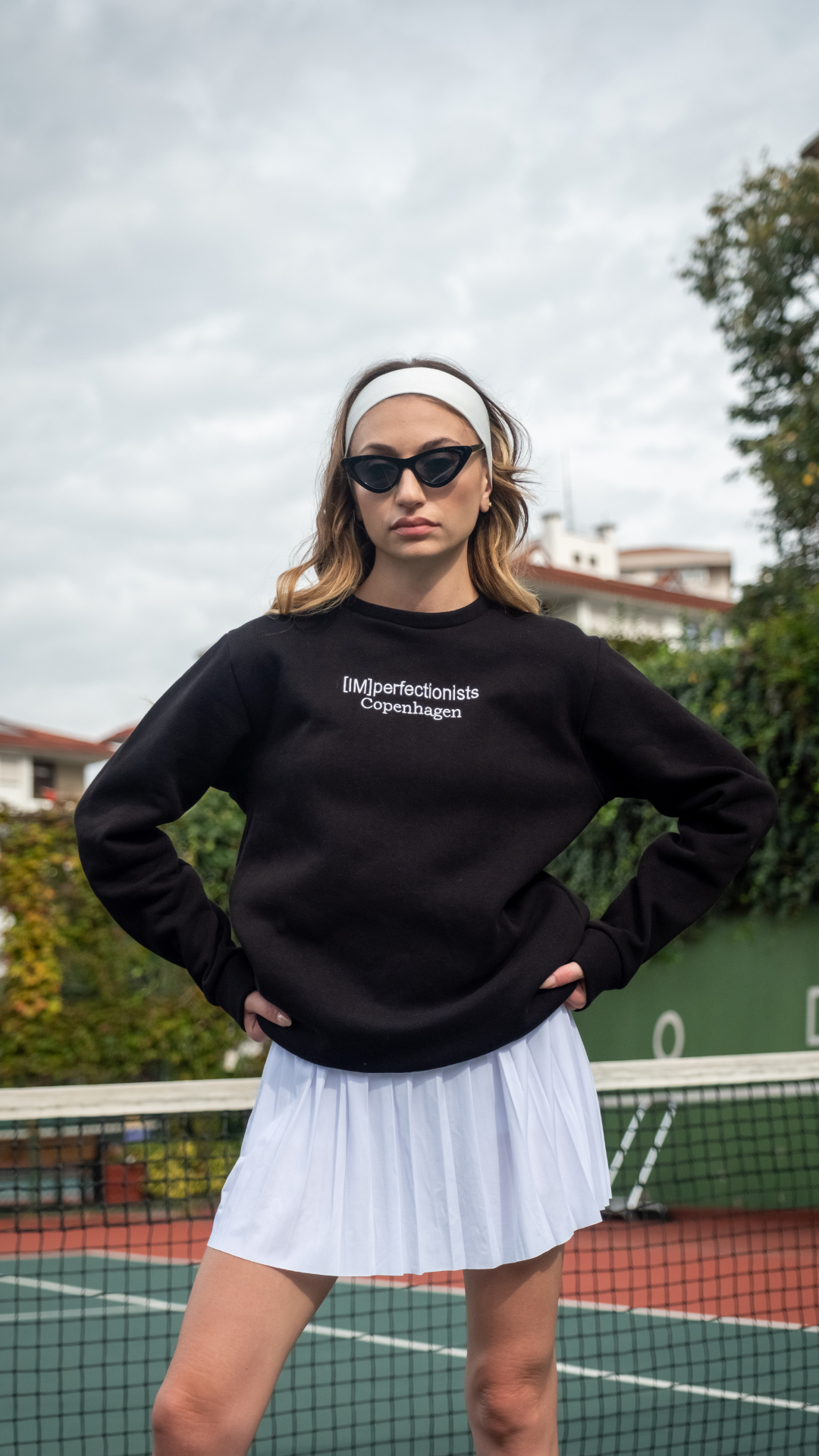 Siyah Kaplanlı Sweatshirt