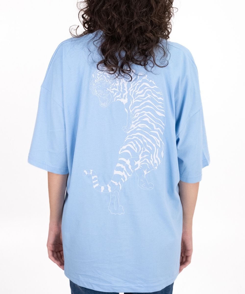 Baby Blue Tiger T-Shirt
