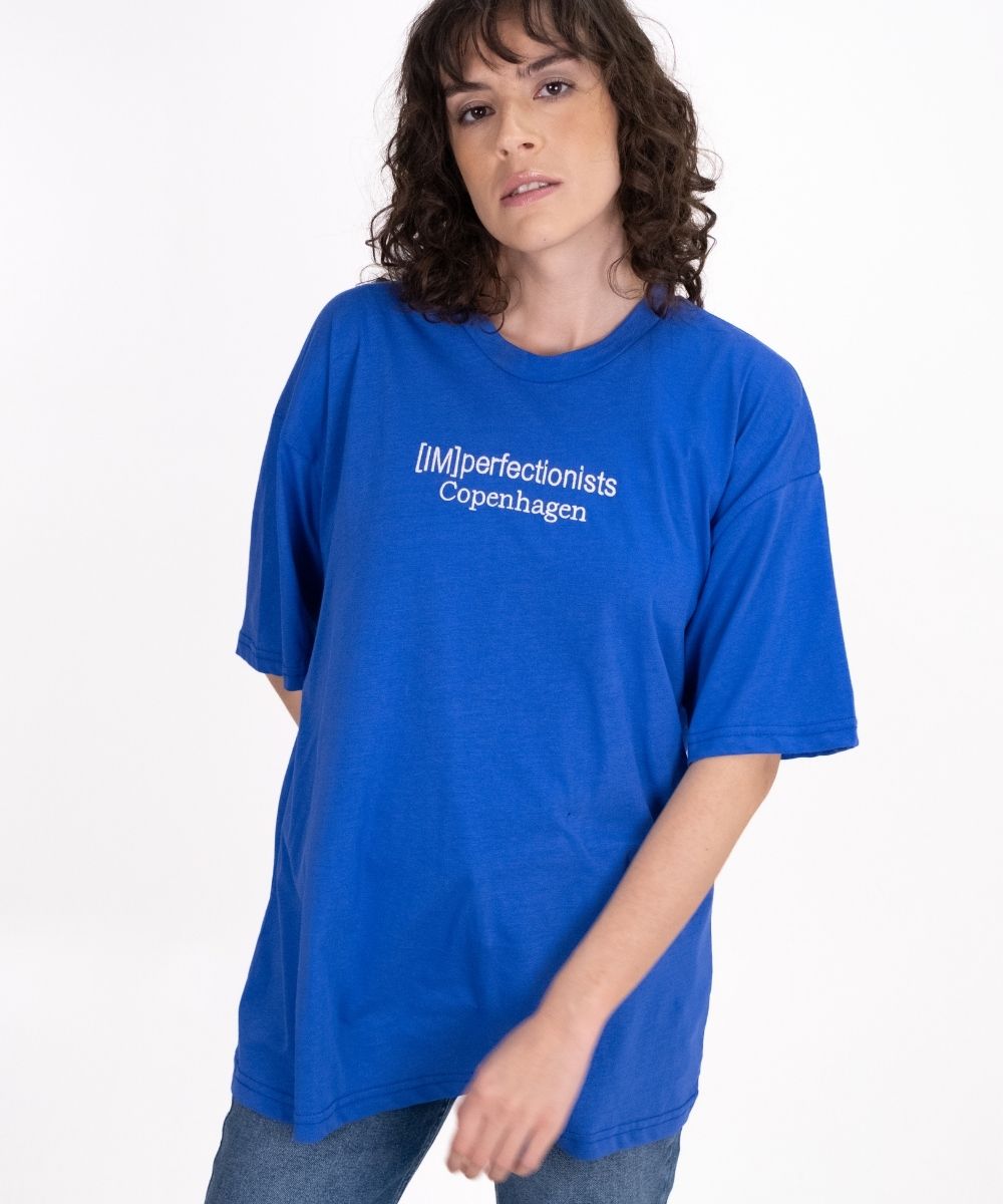 Cosmic Cobalt Blue Tiger T-Shirt