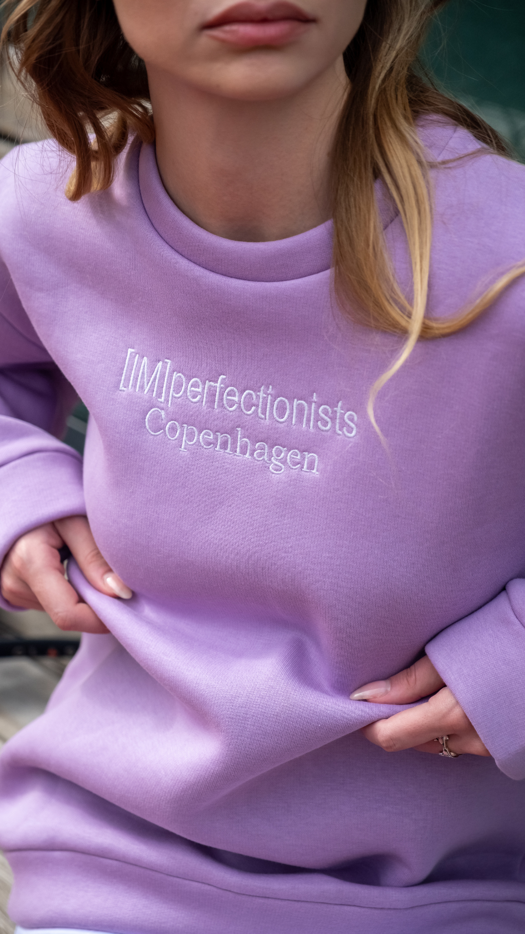 Lilac Tiger Sweatshirt