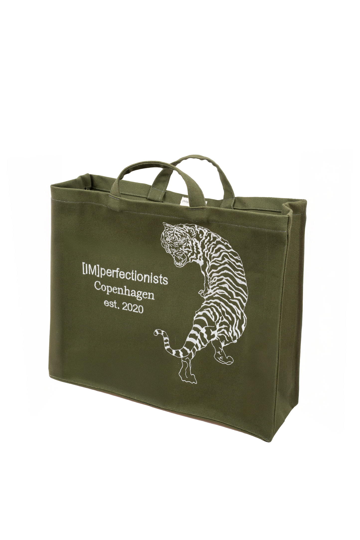 Olive Green Tote Bag