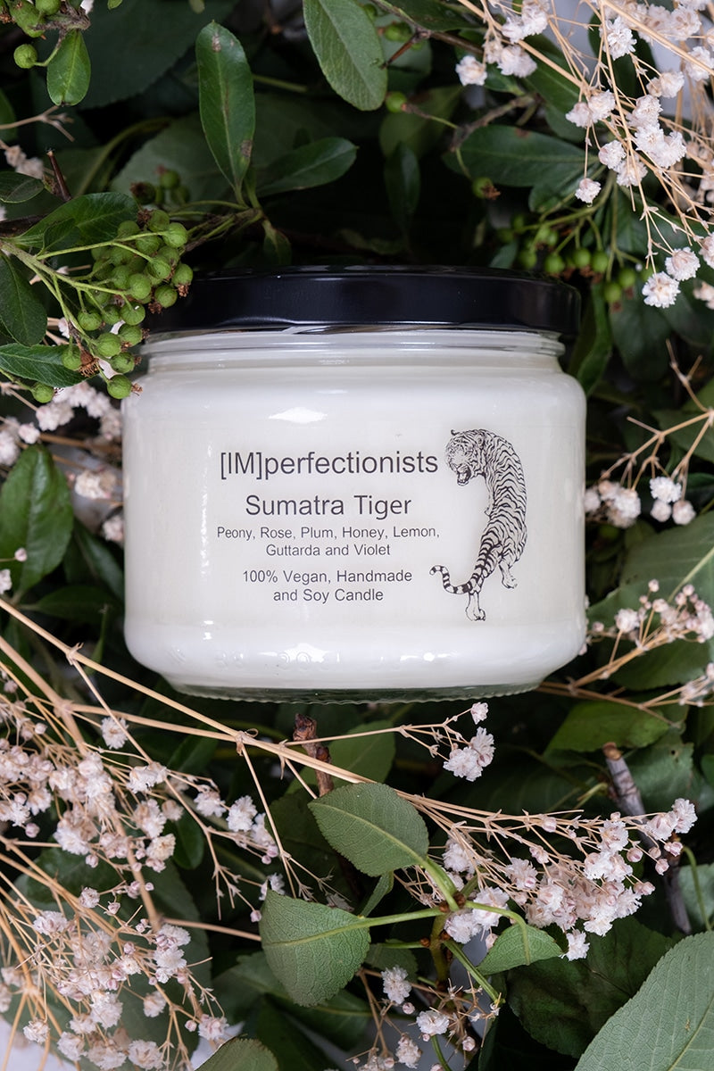 Candle Transforming into Sumatran Tiger Hand Cream