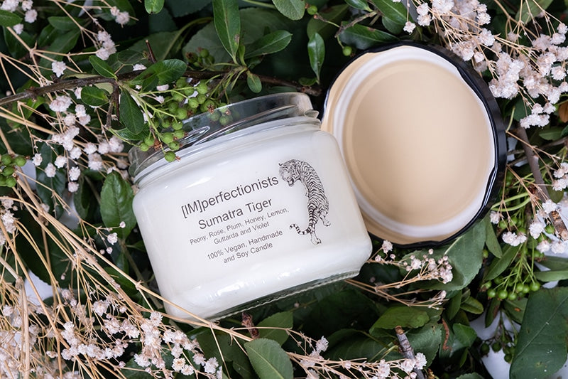 Candle Transforming into Sumatran Tiger Hand Cream