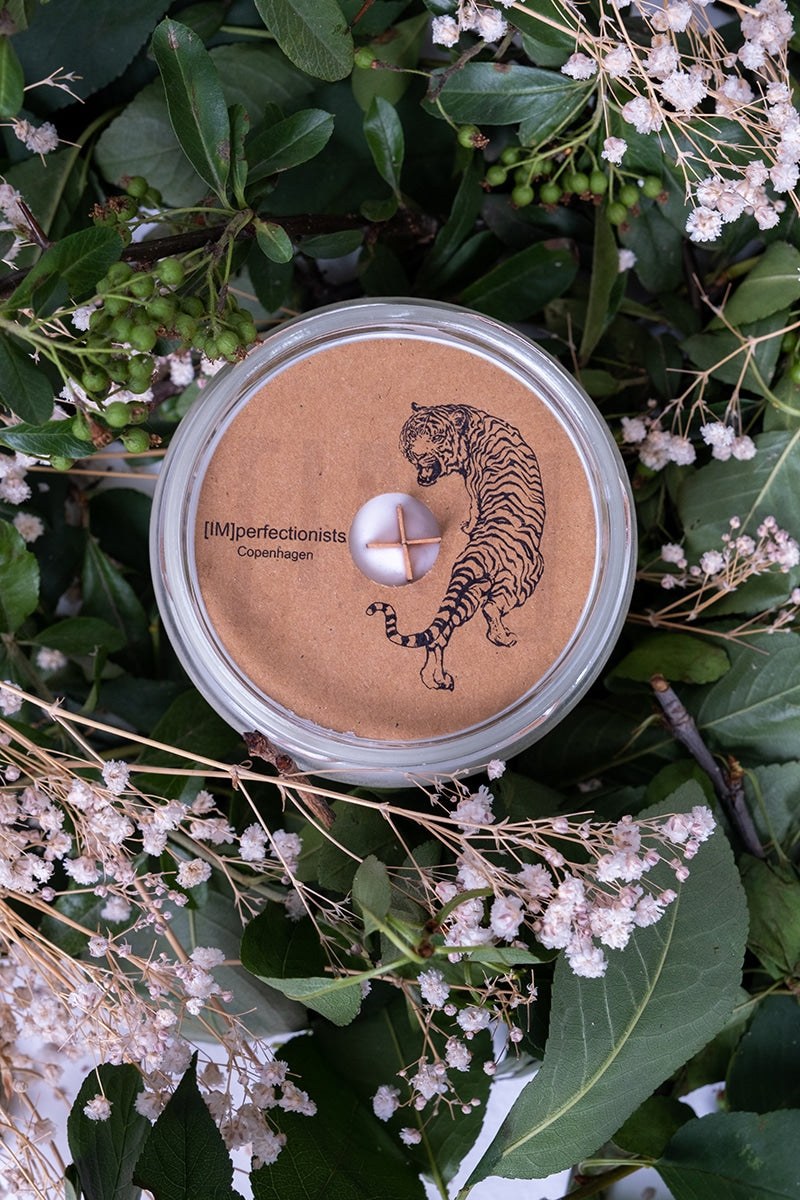 Candle Transforming into Sumatran Tiger Hand Cream