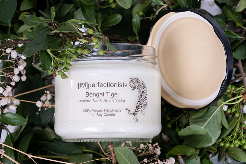 Candle Transforming into Bengal Tiger Hand Cream