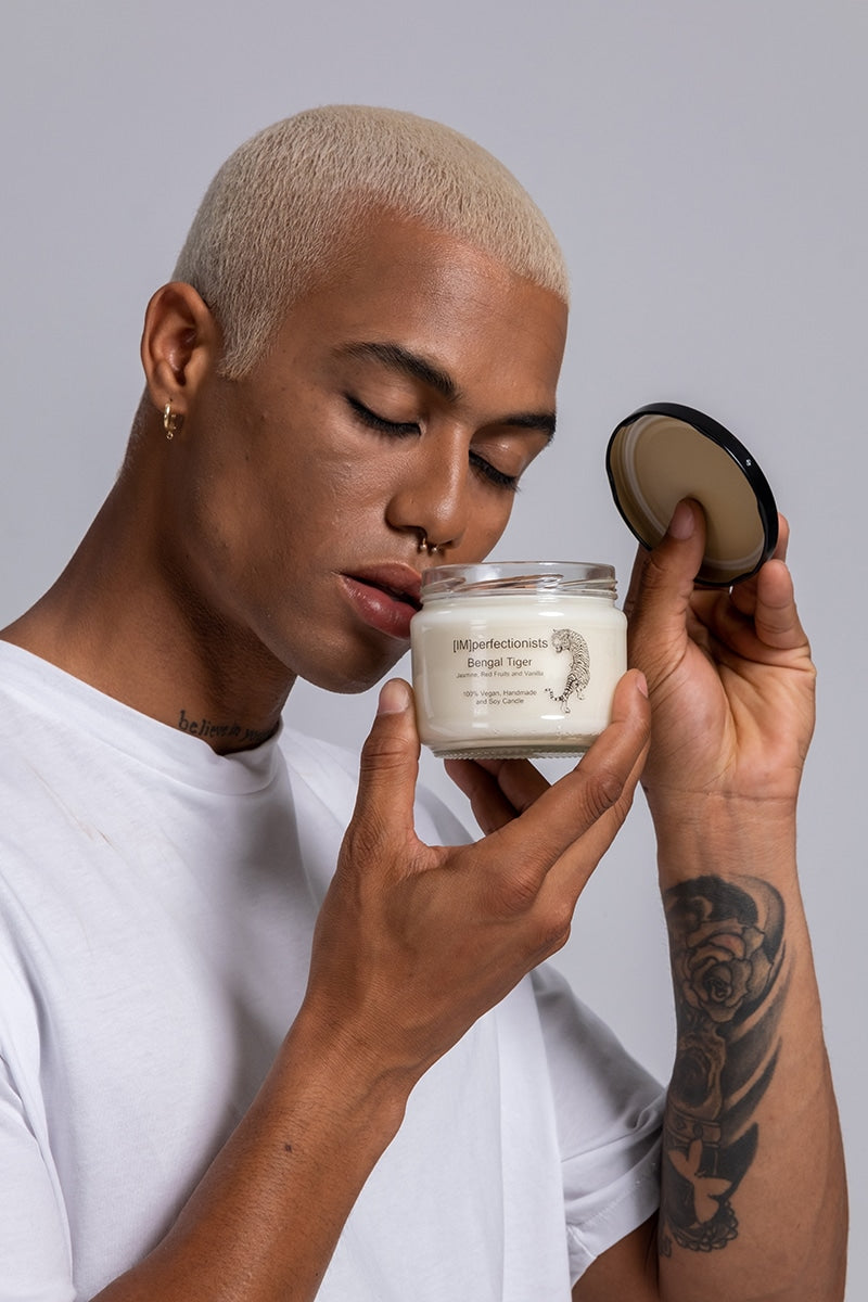 Candle Transforming into Bengal Tiger Hand Cream