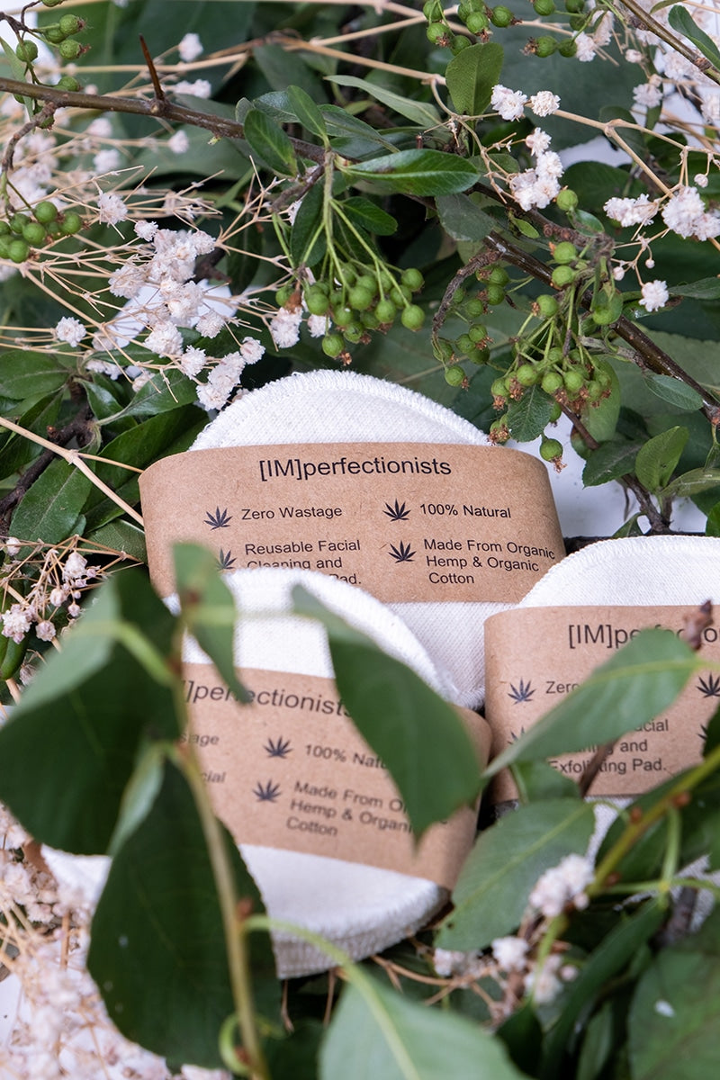 Reusable Facial Cleansing and Exfoliating Cotton