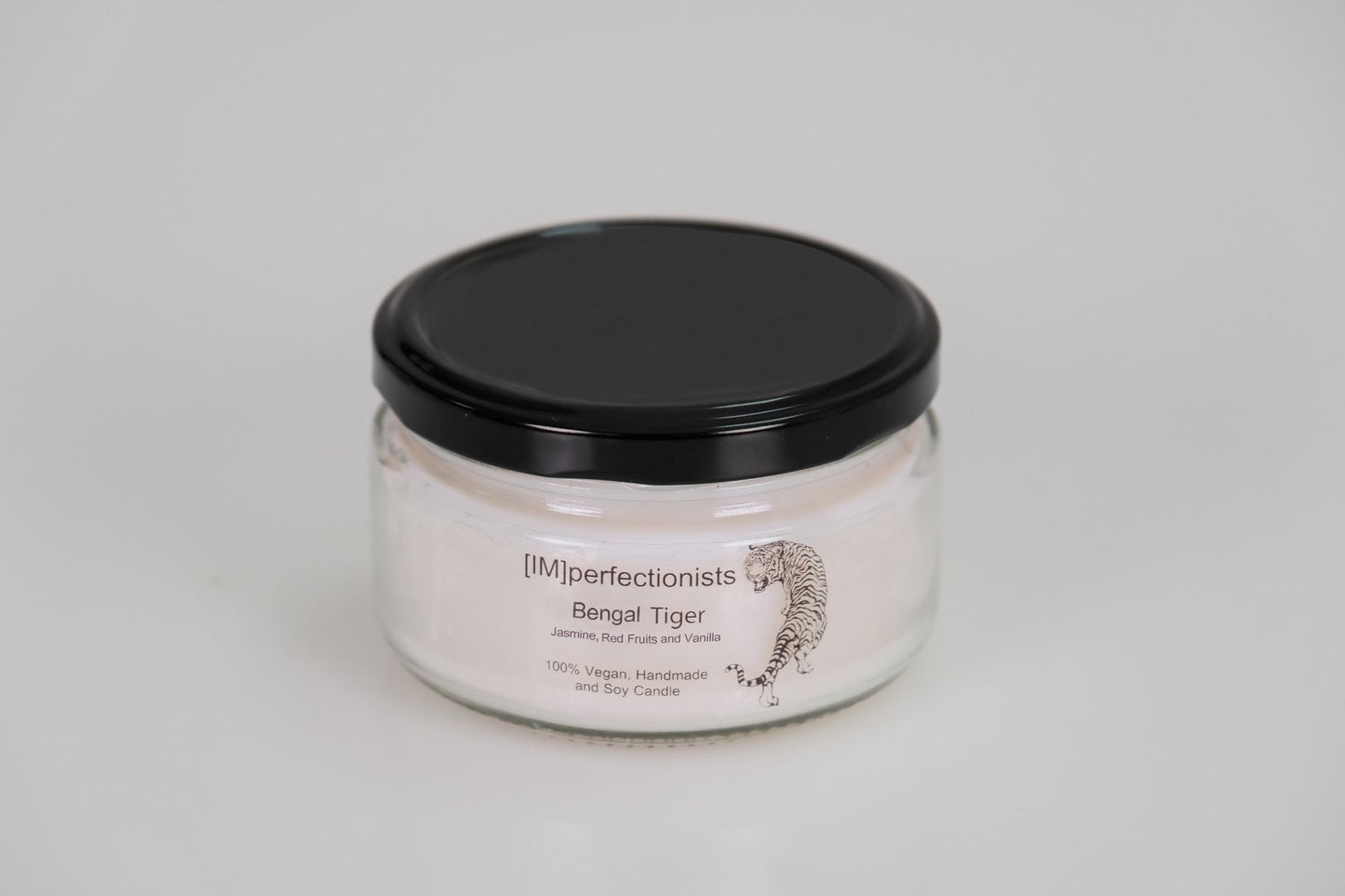 Bengal Tiger Small Candle Turning into Hand Cream