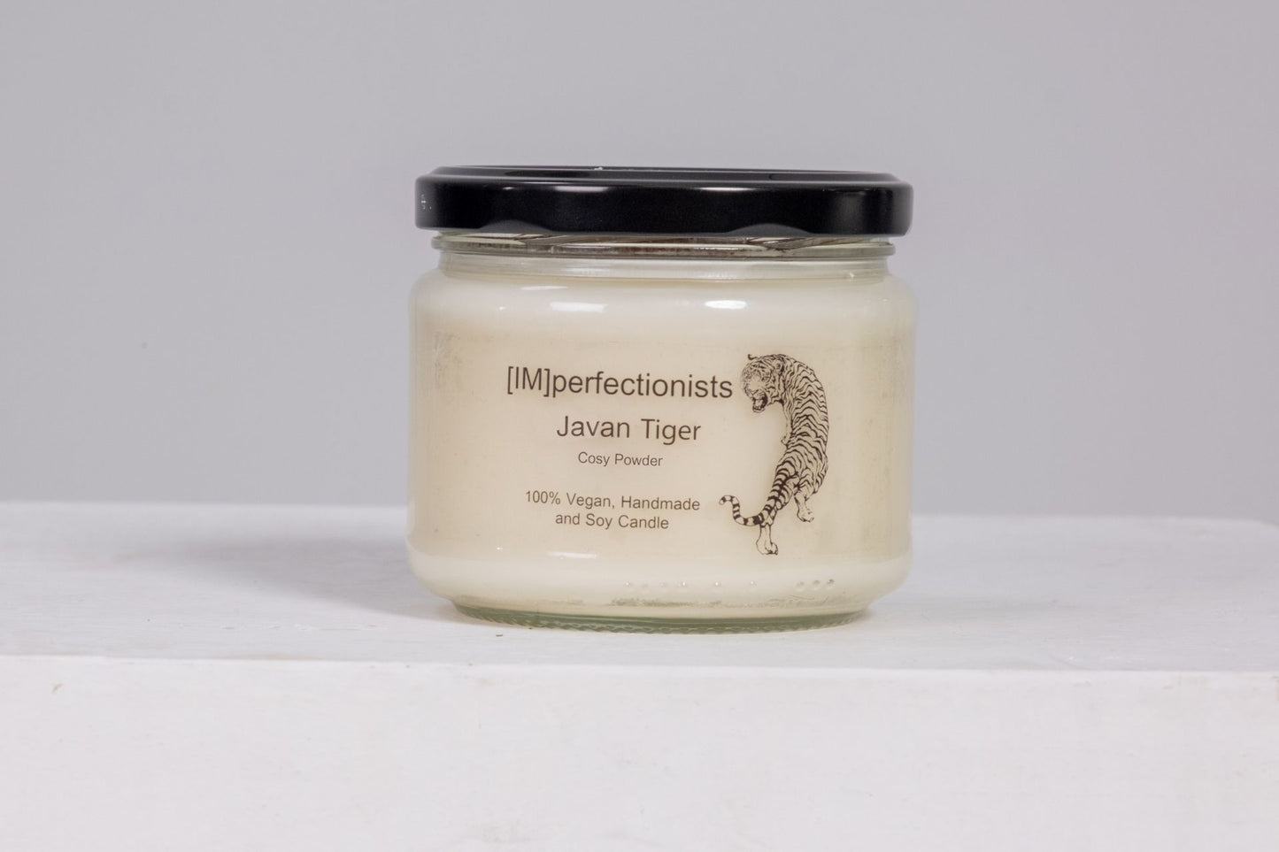 Candle Transforming into Javan Tiger Hand Cream