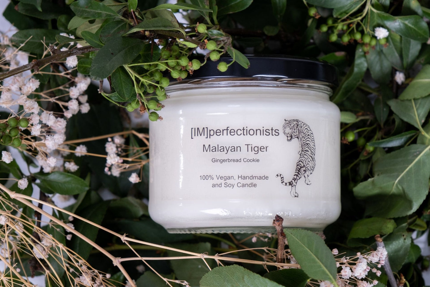 Candle Transforming into Malayan Tiger Hand Cream