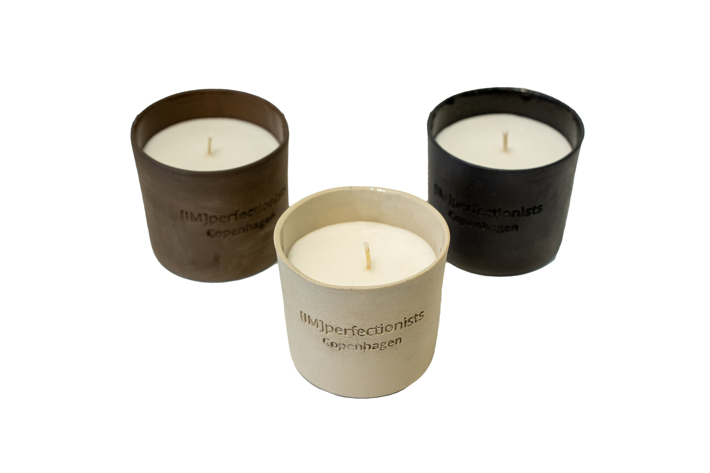 Brown Tiger Ceramic Candle Small – Autumn Sunlight