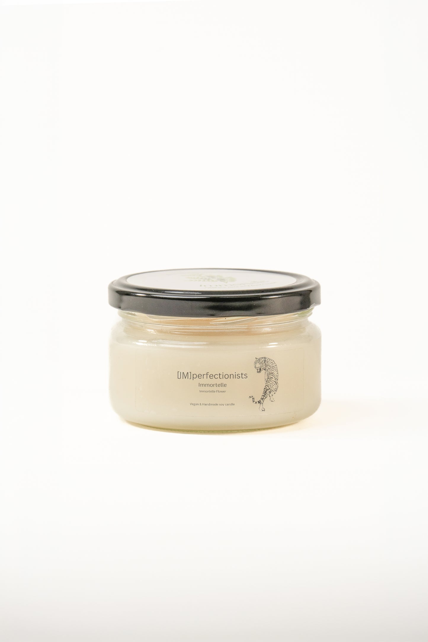 Immortelle Candle Melts into Hand Cream