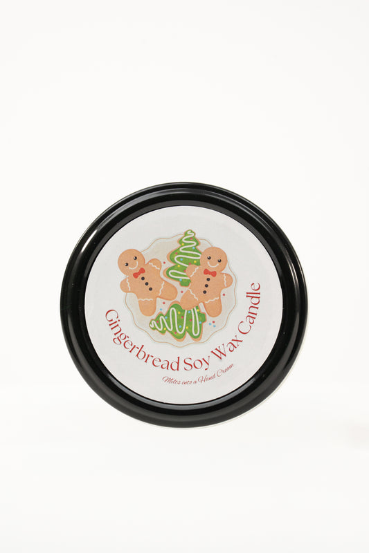 Gingerbread Cookie Candle Melts into Hand Cream