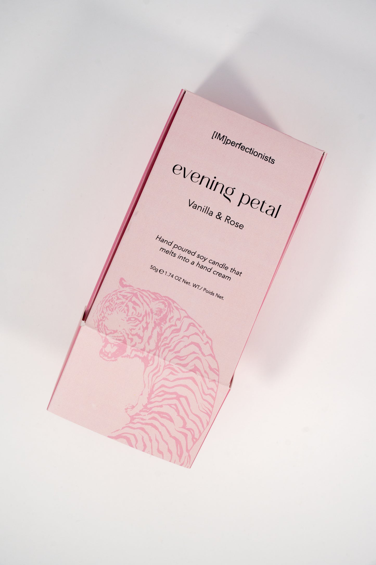 Evening Petal Candle Melts into Hand Cream