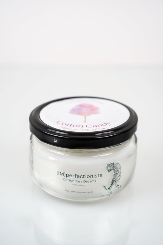 Cotton Candy Candle Melts into Hand Cream