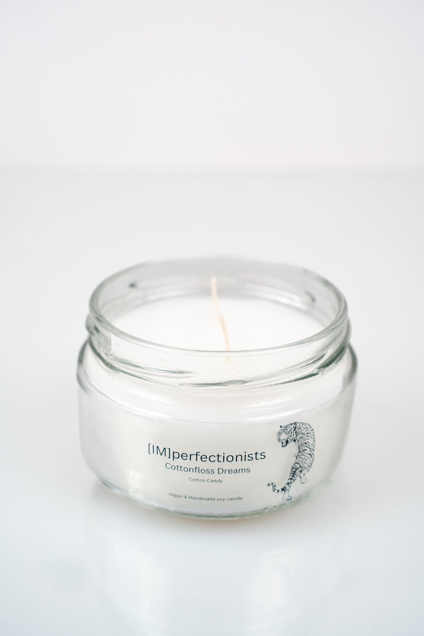 Cotton Candy Candle Melts into Hand Cream