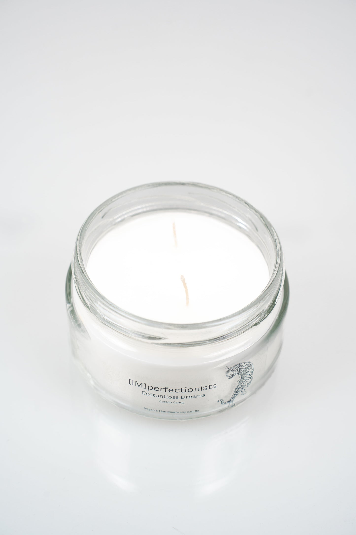 Cotton Candy Candle Melts into Hand Cream