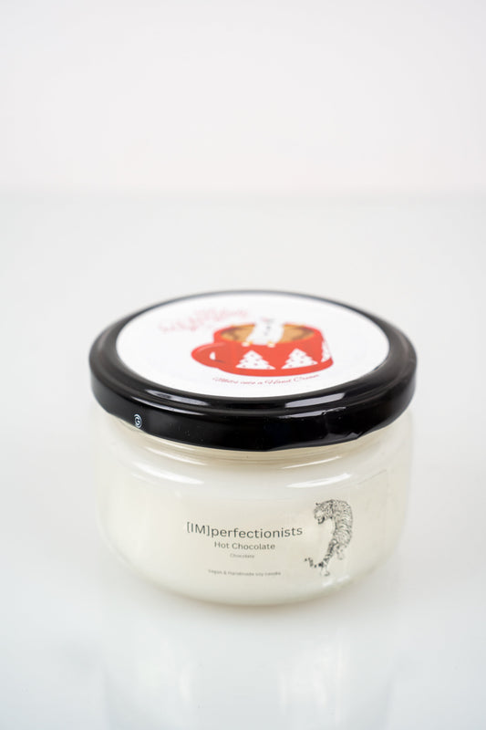 Hot Chocolate Candle Melts into Hand Cream