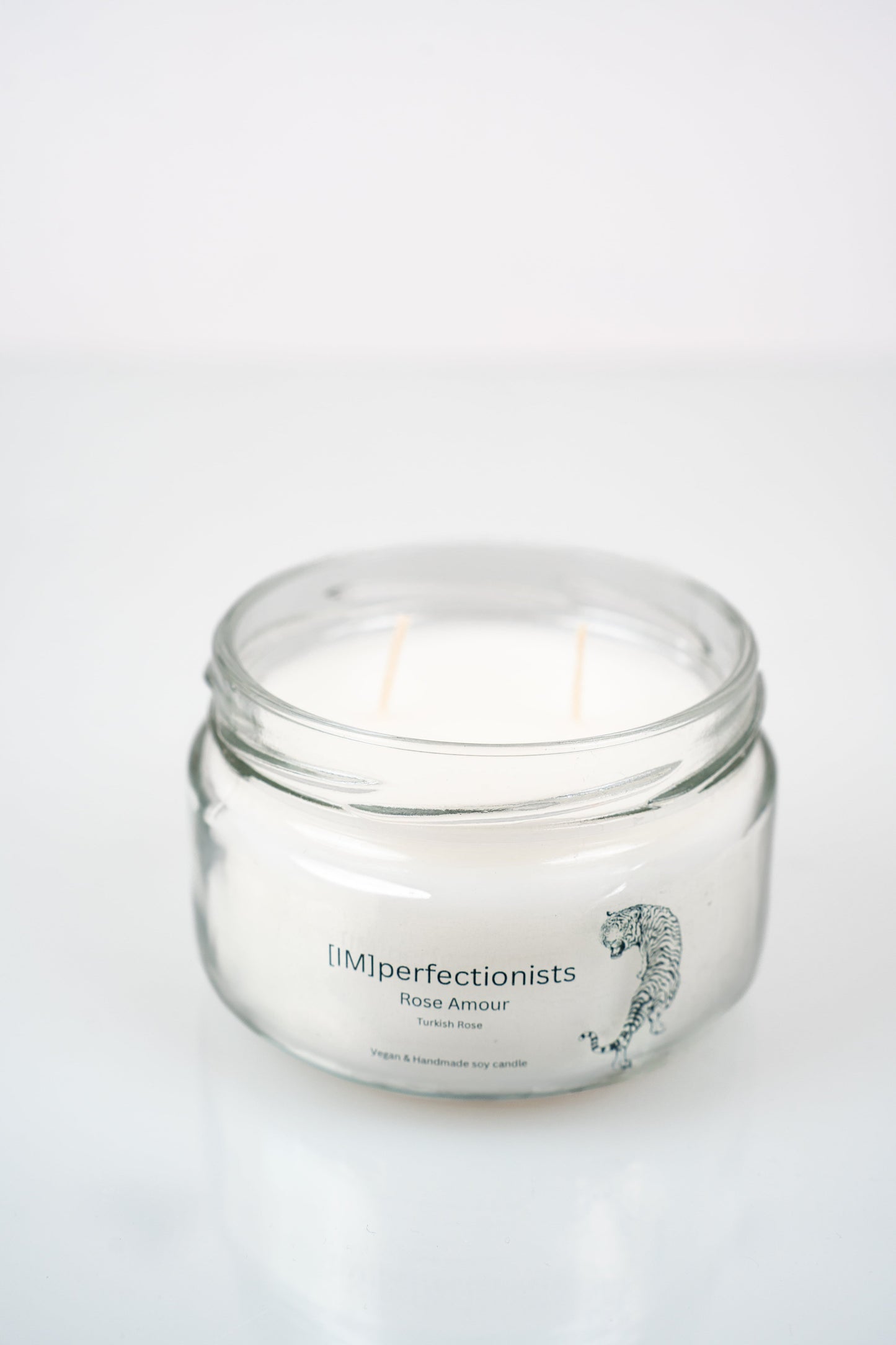 Rose Amour Candle Melts into Hand Cream